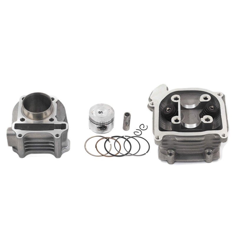 TRKIMAL GY6 Cylinder Rebuild Kits Trkimal 47mm 80cc Big Bore Upgrade Kits for 49cc 50cc 139QMB Engines 64mm Valve scooter moped parts, GY6 Engine parts for Chinese Scooter(64mm Valve Length) - Image 2